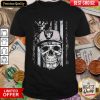 Skull Oklahoma Raiders American Flag Shirt