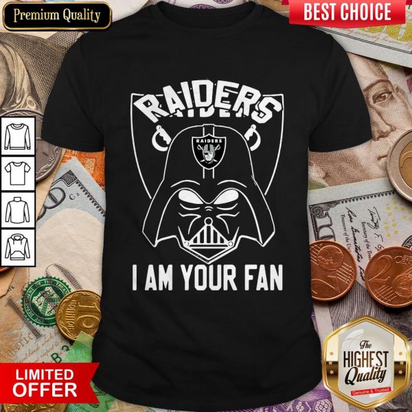 Star Wars Darth Vader Oklahoma Raiders I Am Your Fan Shirt