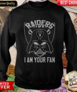 Star Wars Darth Vader Oklahoma Raiders I Am Your Fan Sweatshirt