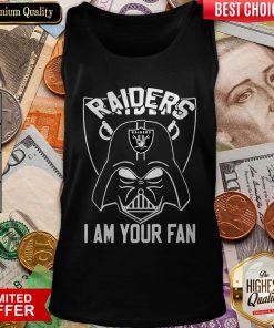 Star Wars Darth Vader Oklahoma Raiders I Am Your Fan Tank top