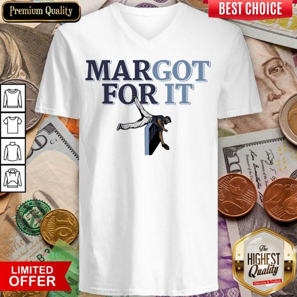 Top Margot For It V-neck - Design By Viewtees.com