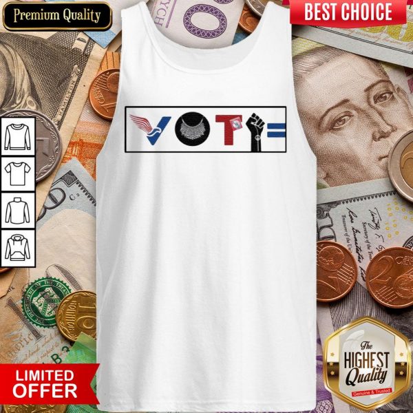 Vote For Liberty Rbg Peace Blm Equality Tank Top