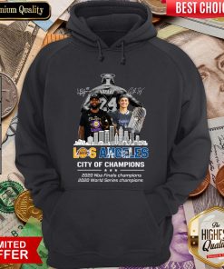 Top Kobe Bryant Los Angeles Lakers City Of Champions 2020 Nba Final Champions 2020 World Series Champions Signatures Hoodie - Design By Viewtees.com