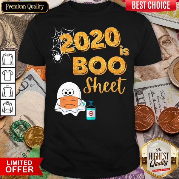 Funny 2020 Is Boo Sheet 2020 Halloween Shirt - Design By Viewtees.com