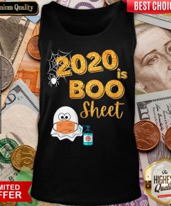 Funny 2020 Is Boo Sheet 2020 Halloween Tank Top - Design By Viewtees.com