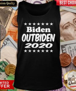 Funny Biden Outbiden 2020 Tank Top - Design By Viewtees.com