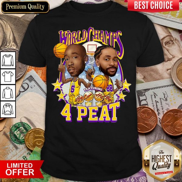 Funny Freddie Gibbs World Champs 4 Peat Shirt- Design By Viewtees.com