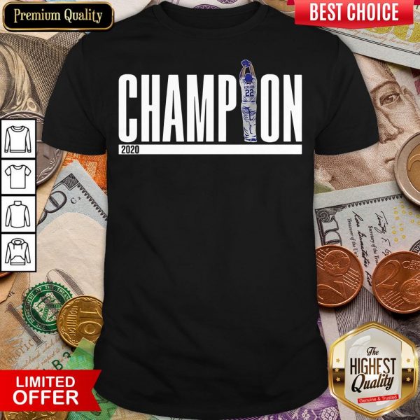 Funny Kershaw 22 Champion 2020 Shirt- Design By Viewtees.com