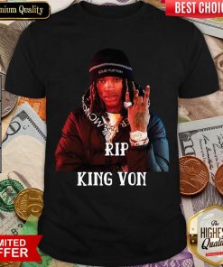 Rip King Von Shirt - Design By Viewtees.com