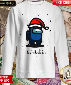 Among Us You’re Kinda Sus Christmas Sweatshirt - Design By Viewtees.com