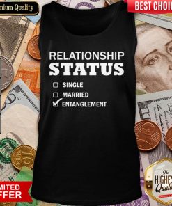Good Relationship Status Single Married Entanglement Tank Top - Design By Viewtees.com
