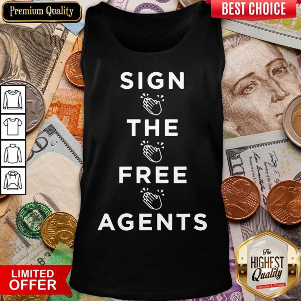 Good Sign The Free Agents Tank Top - Design By Viewtees.com