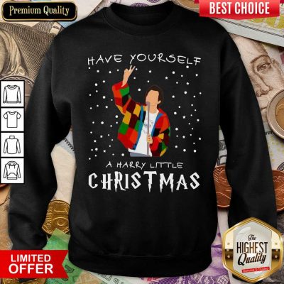 Xmas Have Yourself A Harry Styles Christmas Sweatshirt - Design By Viewtees.com 