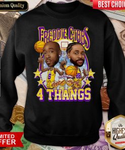 Happy Freddie Gibbs 4 Thangs Sweatshirt - Design By Viewtees.com