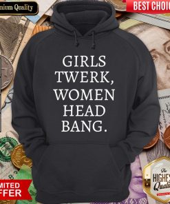 Happy Girls Twerk Woman Head Bang Hoodie - Design By Viewtees.com