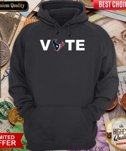 Happy Houston Texans Vote Hoodie - Design By Viewtees.com