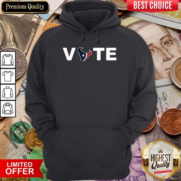 Happy Houston Texans Vote Hoodie - Design By Viewtees.com