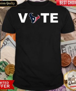 Happy Houston Texans Vote Shirt - Design By Viewtees.com