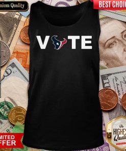 Happy Houston Texans Vote Tank Top - Design By Viewtees.com