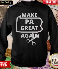 Happy Make Pa Great Again Philadelphia Sweatshirt - Design By Viewtees.com