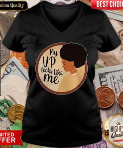 Happy My Looks Like Me Black Woman 2020 V-neck - Design By Viewtees.com