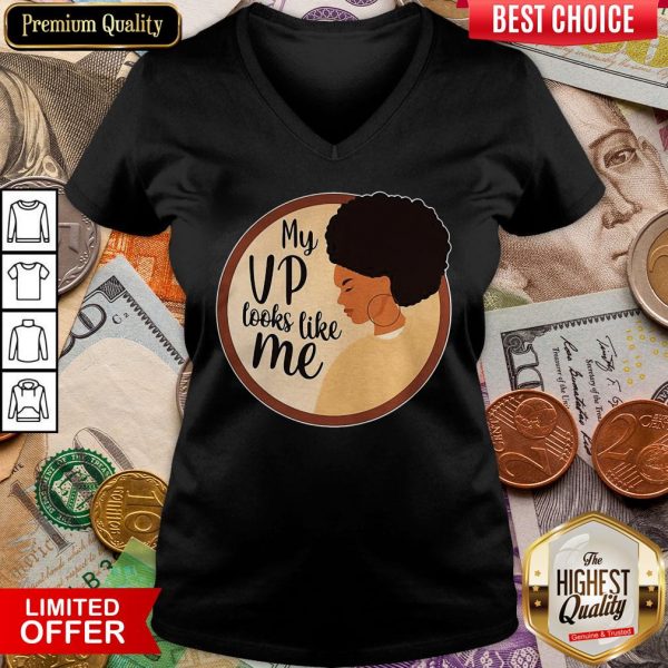 Happy My Looks Like Me Black Woman 2020 V-neck - Design By Viewtees.com