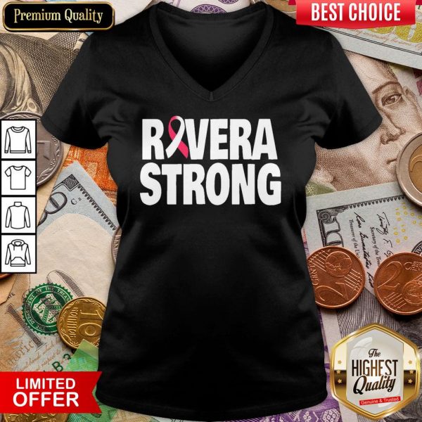 Happy Official Rivera Strong V-neck - Design By Viewtees.com