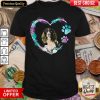 Happy Springer Spaniel Paw Dog Heart Shirt - Design By Viewtees.com