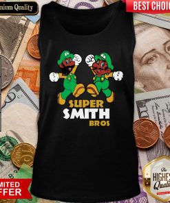 Happy Super Mario Super Smith Bros Tank Top - Design By Viewtees.com