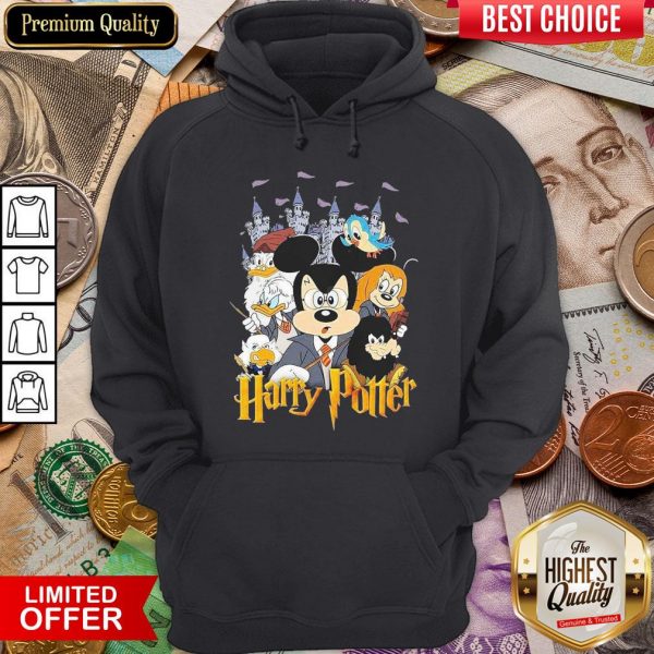 Hot Mickey Mouse And Duck Donald Harry Potter Hoodie - Design By Viewtees.com