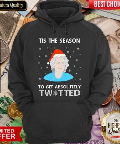 Tis The Season To Get Absolutely Twatted Ugly Christmas Hoodie - Design By Viewtees.com