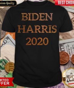 Nice Biden Harris 2020 Leopard Presidential Election Shirt- Design By Viewtees.com