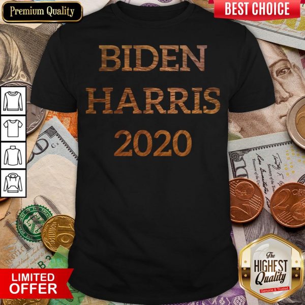 Nice Biden Harris 2020 Leopard Presidential Election Shirt- Design By Viewtees.com