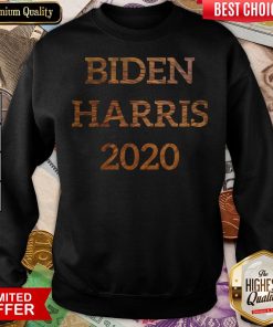 Nice Biden Harris 2020 Leopard Presidential Election Sweatshirt - Design By Viewtees.com