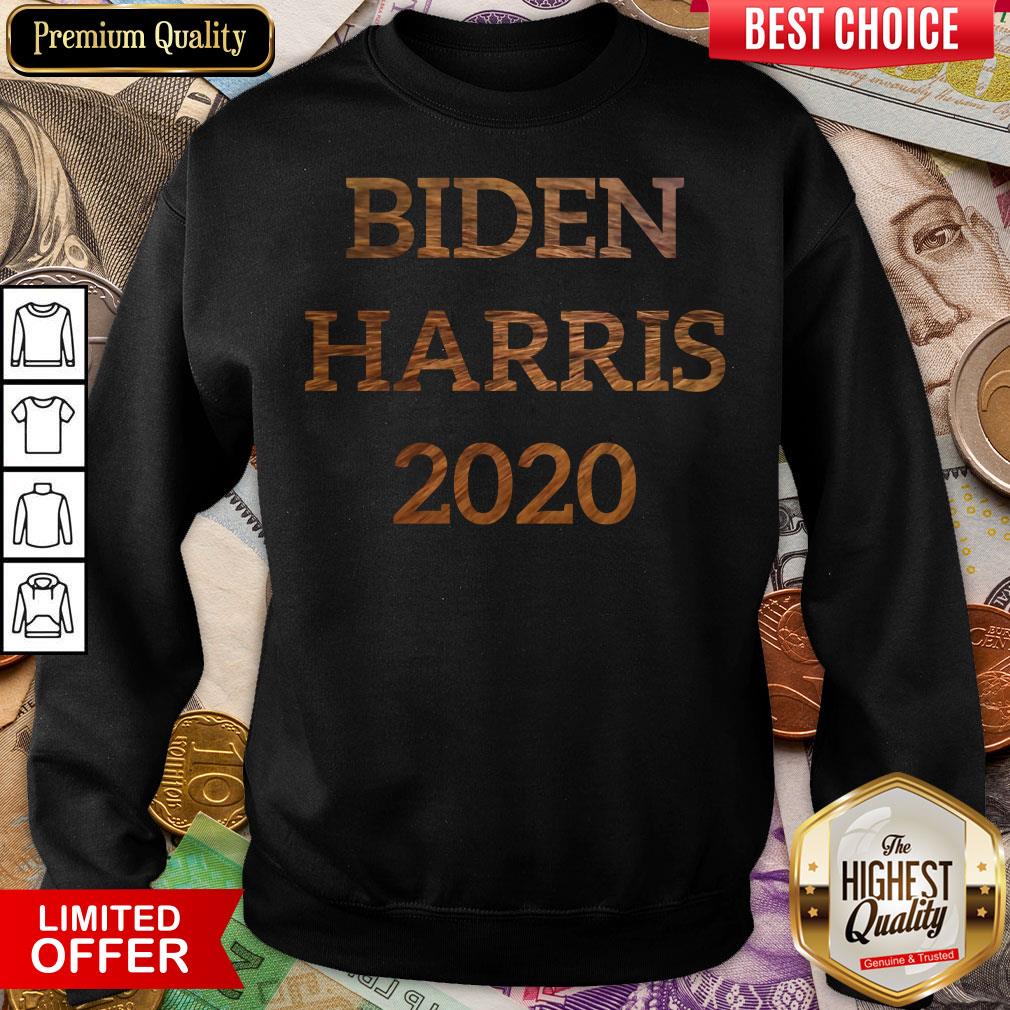 Nice Biden Harris 2020 Leopard Presidential Election Sweatshirt - Design By Viewtees.com 