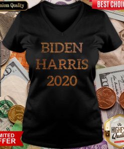 Nice Biden Harris 2020 Leopard Presidential Election V-neck - Design By Viewtees.com