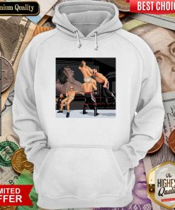 Eddie And Richie Vs Legion Of Doom Art Print Hoodie - Design By Viewtees.com