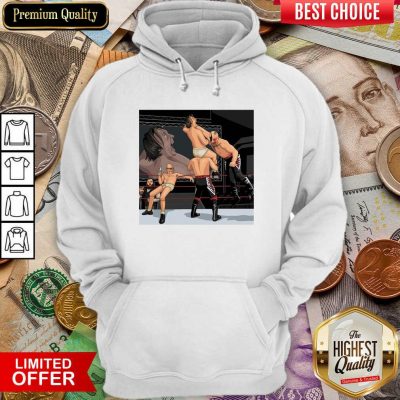 Eddie And Richie Vs Legion Of Doom Art Print Hoodie - Design By Viewtees.com