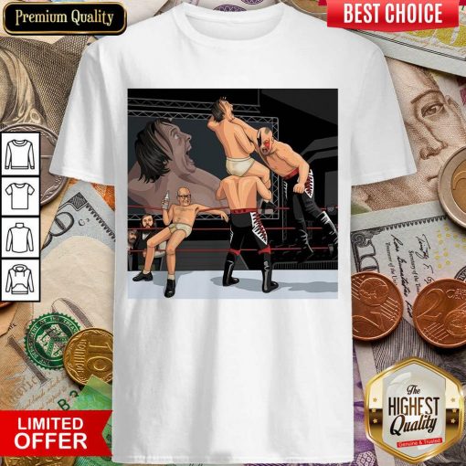 Eddie And Richie Vs Legion Of Doom Art Print Shirt - Design By Viewtees.com