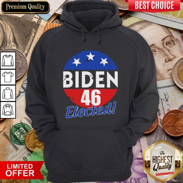 Nice Elected Celebrate Joe Biden 46th President 2020 Hoodie - Design By Viewtees.com