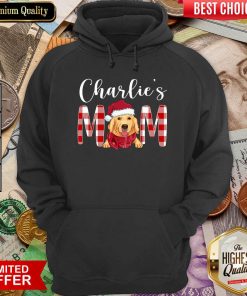 Golden Retriever Charlie’s Mom Christmas Hoodie - Design By Viewtees.com