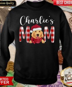 Golden Retriever Charlie’s Mom Christmas Sweatshirt - Design By Viewtees.com