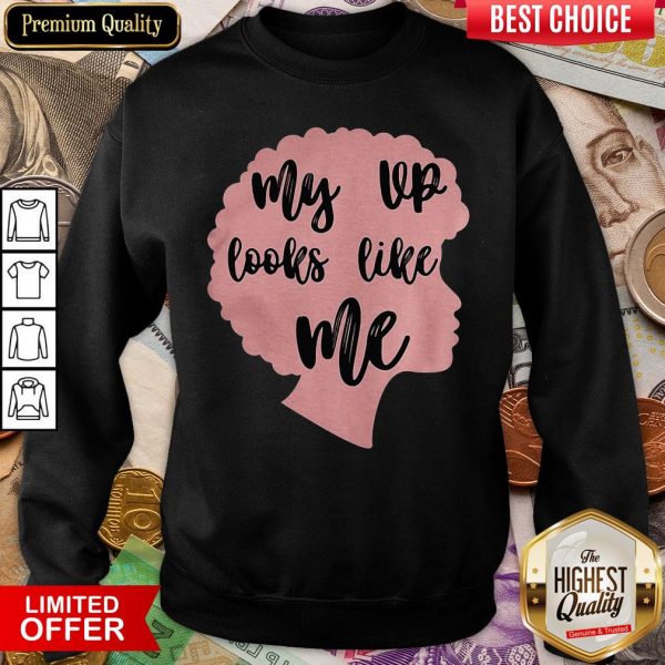 Nice My Looks Like Me Head Black Woman 2020 Sweatshirt - Design By Viewtees.com