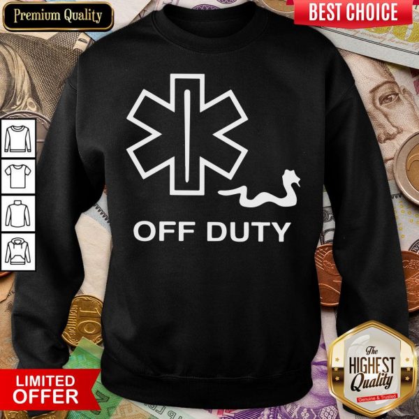 Nice Off Duty Snake Sweatshirt - Design By Viewtees.com