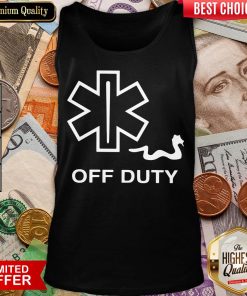 Nice Off Duty Snake Tank Top - Design By Viewtees.com