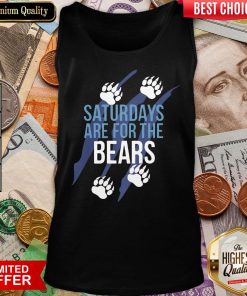 Nice Saturdays Are For The Bears Me Tank Top - Design By Viewtees.com