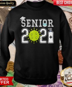 Nice Senior 2021 Coronavirus Covid-19 Sweatshirt - Design By Viewtees.com