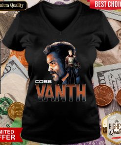 Nice The Mandalorian Cobb Vanth V-neck - Design By Viewtees.com