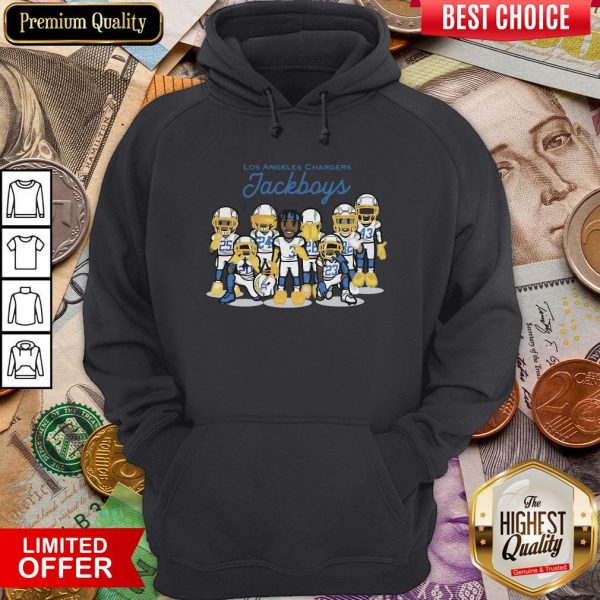 Official Los Angeles Chargers Jackboyz Team Photo Football Hoodie - Design By Viewtees.com