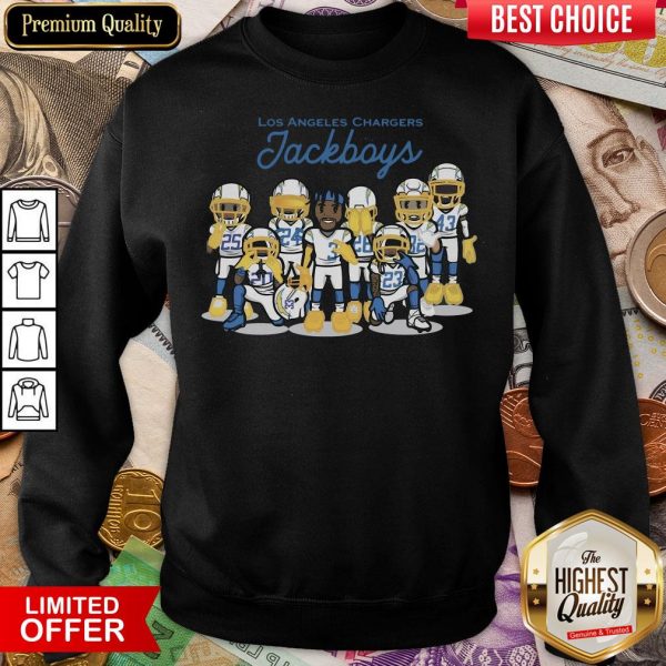 Official Los Angeles Chargers Jackboyz Team Photo Football Sweatshirt - Design By Viewtees.com